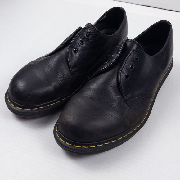 Dr. Martens Other - Dr Martens 1461 Oxford Mens 11 Black Leather Made in England Vintage Grunge Shoe